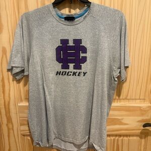 Bauer Holy Cross Crusaders Hockey Gray Shirt